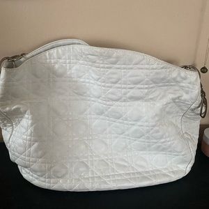 Dior Cannage Medium Lady Dior Hobo Bag